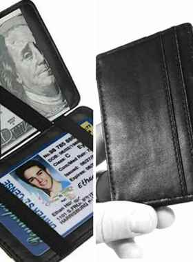 allets Leather Holder no Wallets logo Purse Card Credit E7Z7