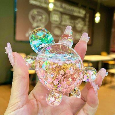 Quick-sand Flashing Mini Turtle Pair Matching Toys for Girls