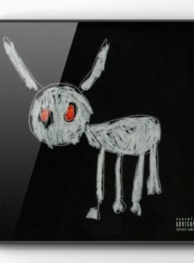 Drake公鸭专辑说唱装饰画卧室床头说唱嘻哈潮流挂画背景墙壁画欧