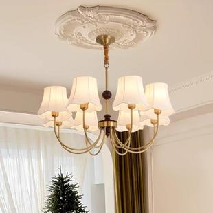 客厅吊灯法式 中古风卧室餐厅灯复古南洋衣帽间书房灯具温馨浪漫