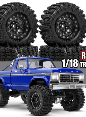 RS红蜘蛛出品 1:18 攀爬车TRX-4M 1.3山猫胎＋椭圆轮毂R357