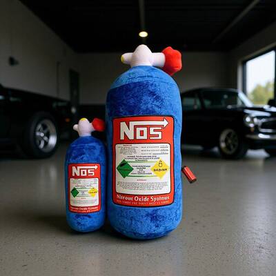 Cute Water Bottle-Shaped Car Neck Pillow - Ultra-Soft Plush