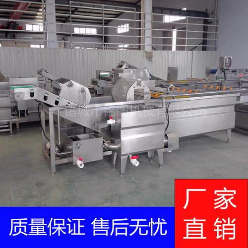 新款水浴式肉类化冻节能设备小型解冻设备链板式低温牛肉解冻机