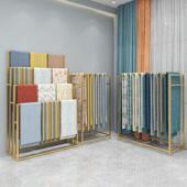 被家纺被636子展示架毯夏凉毛展架纺家店货架展示架布料展示架落