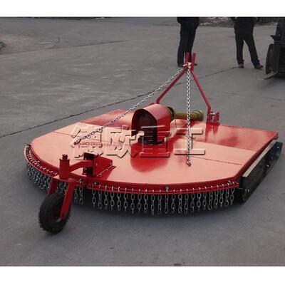 拖拉机后置式割草机 田间地头秋草粉碎机 地表不平整牧场剪草机