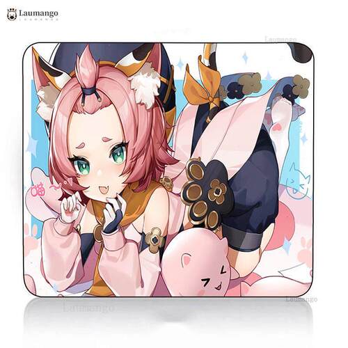 Klee Genshin Impact Mouse Pad Xiao Gaming Accessories Small