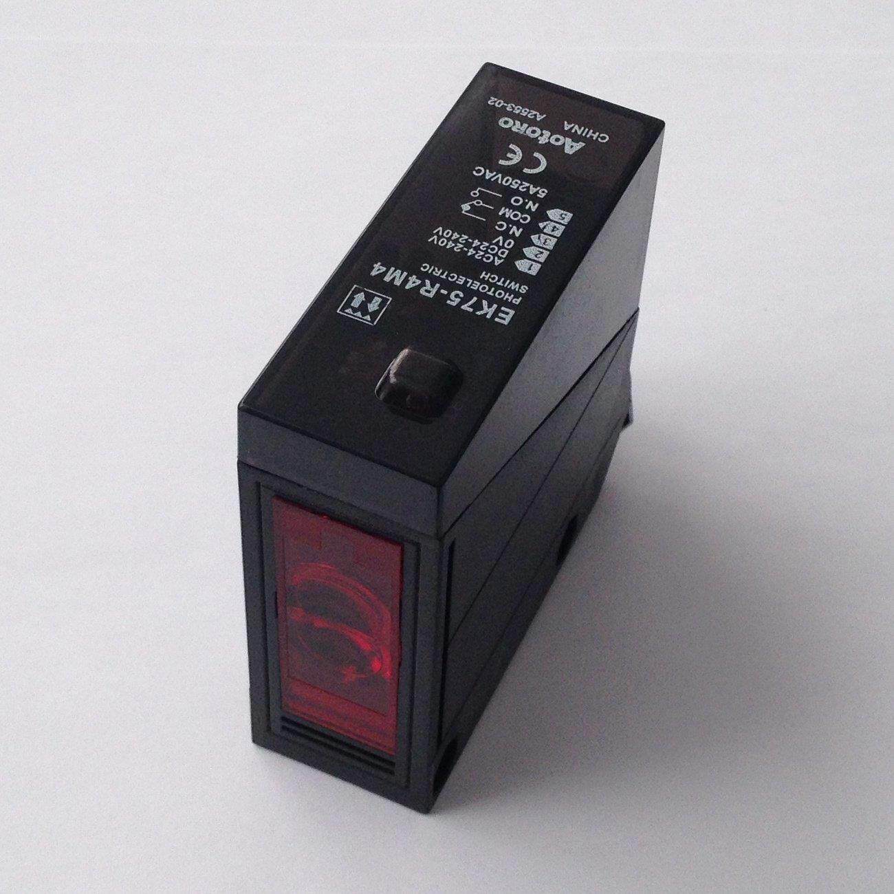 AOTORO带延时光电开关EK75-DS70M4/R4M4/10M4-ML替代 E3JM-DS70M4