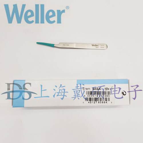瑞士 Erem 5A-SA镊子0.35mm弯尖头 5A-SA微电子生物实验夹取 5ASA