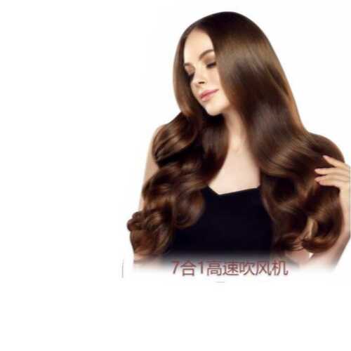 高速七合一热风梳自动吸附卷发棒高速吹风机多功能造型电吹风