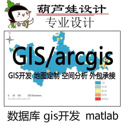GIS制图/ArcGISpro代做/Arcmap代做/ArcGIS数据处理/ENVI数据处理
