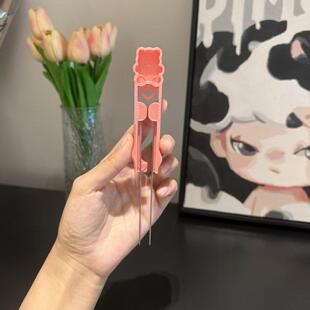 拼豆工具双针独特通用补充礼物配件融合辅助材料拼豆豆透明拼图