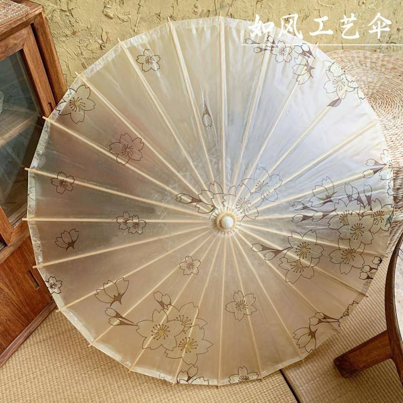 国风油纸伞防雨古风伞汉服舞蹈拍照道具伞传统桐油伞复古工艺伞