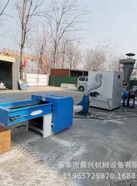 宝宝座椅坐垫充棉机双头抱枕宠物窝填充机丝棉PP棉开松机开棉