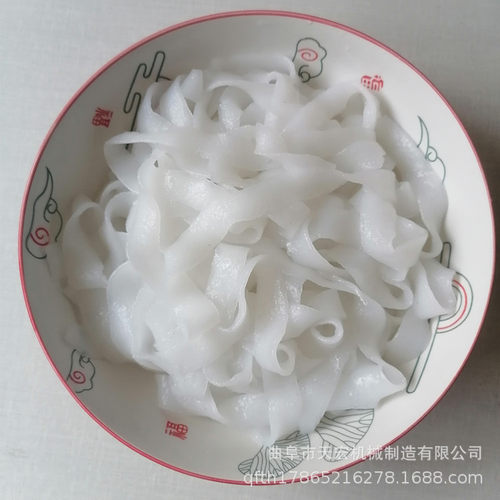 办厂用手擀粉机介绍 成套土豆粉机操作简单 火锅宽粉加工设备说明