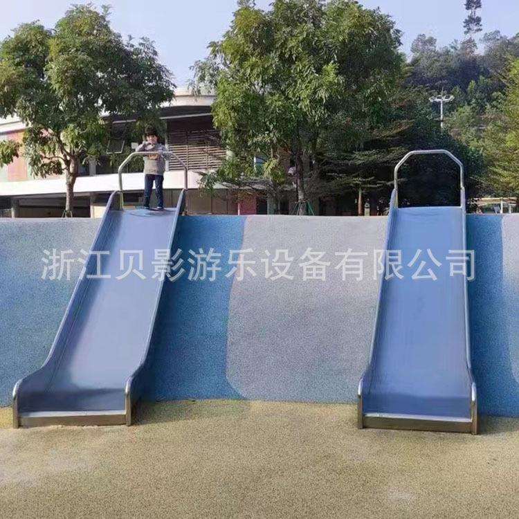 户外不锈钢组合滑梯游乐设备非标儿童游艺设施公园景区滑梯厂家