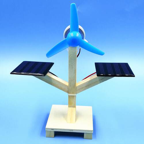 太阳能风扇科技小制作小发明环保科学实验玩具diy手工拼装材料包