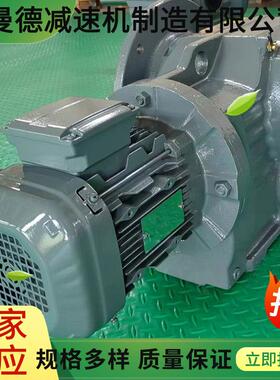 圣曼德弧齿锥齿轮减速机KA97TKA87KA77输出空心轴带支撑臂安装型