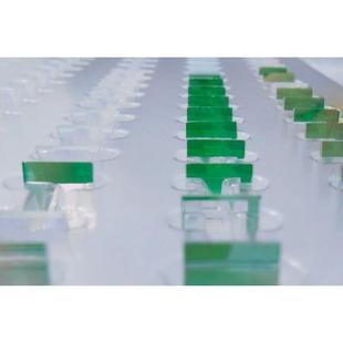 绿色滤光片 532带通滤光片 8X8X0.7m 窄带滤光片 532nm