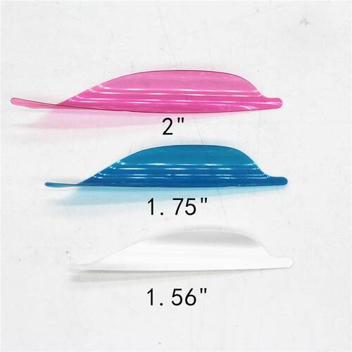 旋羽1.75寸反曲旋羽螺旋羽迪酷特旋羽碳箭铝箭通用送双面胶缠绕带