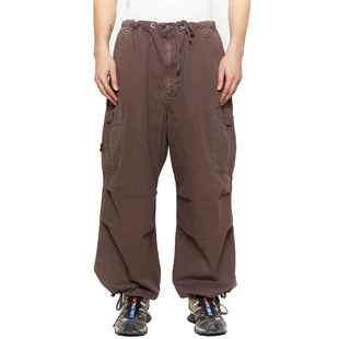 Mens trousers color and workwear waist cotton pants
