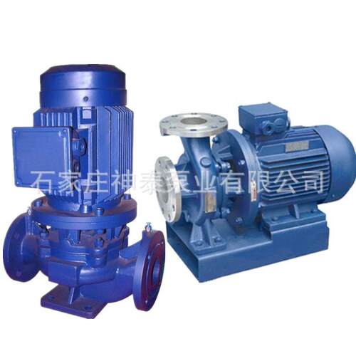 ISG40-160(I)AB管道泵自来水清水增压管道泵节能