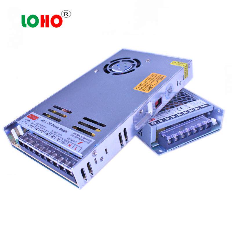 超薄电源LRS-5V350W12V24V400W开关电源 LED电源5V350W12V24V400W