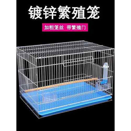 鸟笼加厚和加厚鸽子鹦鹉笼新仓鼠廉价大型养殖笼箱巢养殖经典1
