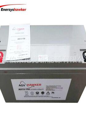 霍克蓄电池AX12-60 AGM铅酸蓄电池12V60AH 动力牵引车 洗地机