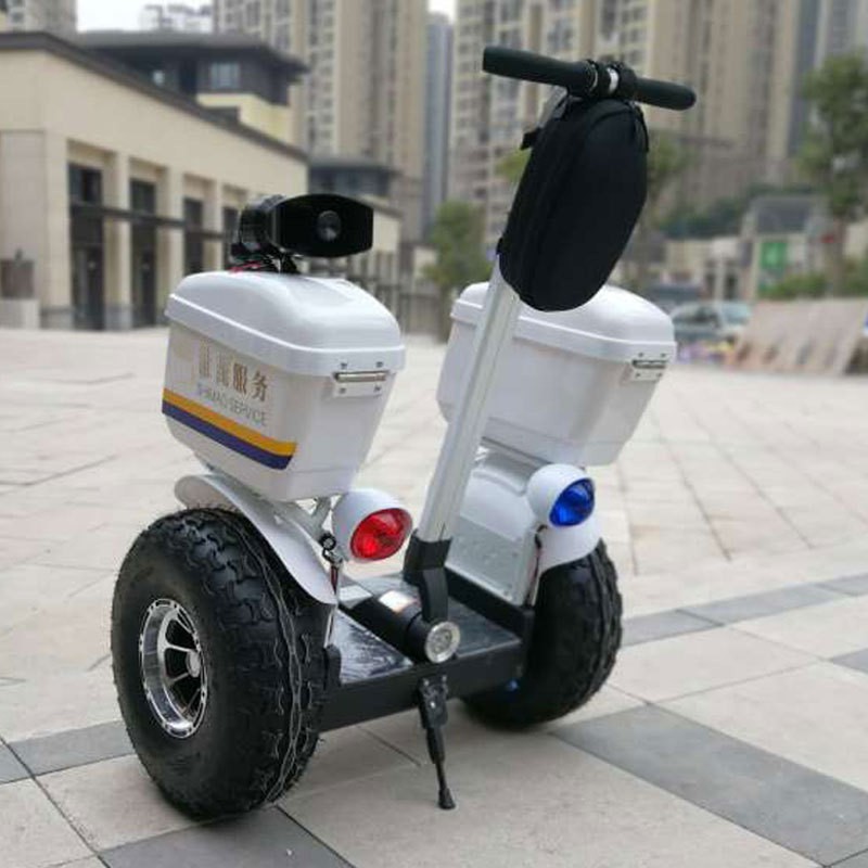机场安保物业两轮平衡车锂电智能代步19寸成人越野双轮巡逻平衡车