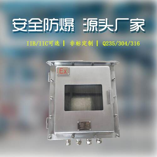 PLC防爆控制箱不锈钢仪表配电箱石油化工工业专用防护防爆柜