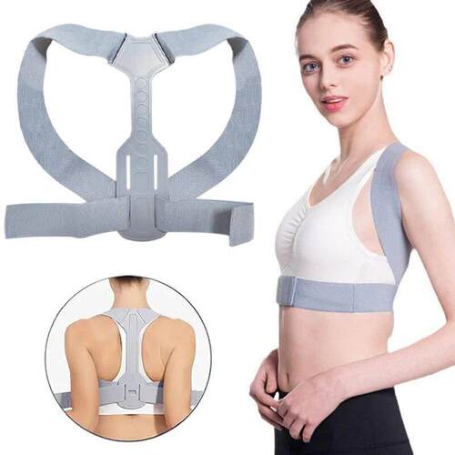 Back Brace for Both Male and Female Use in Posture Correctio