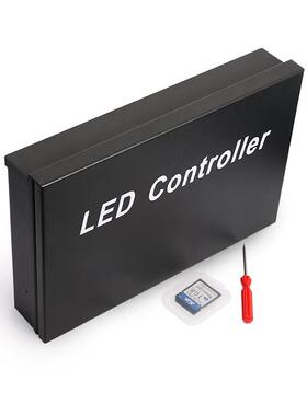 T-80防0灯0ACC源幻彩带可编程控制器8路跑马流T-8000AC水智能雨点