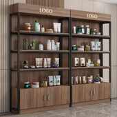 超市货架展示柜烟酒样品便利店零食货架产品文具陈