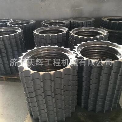 钩机PC130 PC300涨紧弹簧 支重轮 引导轮 挖掘机链条 履带板总成