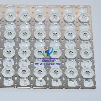 3W365Nm395Nm紫光蓝红光Led大功率灯珠科研芯片半成品镜片分离