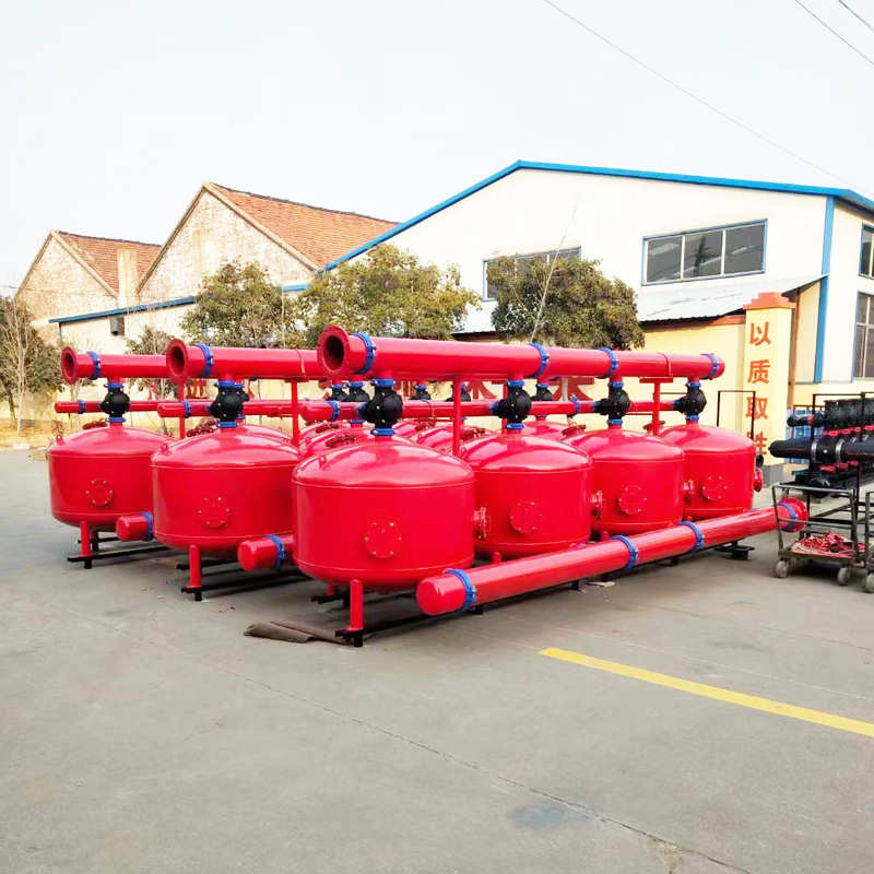 水肥全自动灌溉 反冲过滤器一体化农业反冲过滤器全自动洗砂石式