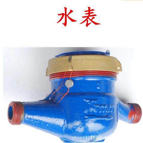 厦门鹭水灵水表 露光水表DN15 20 25 50 80数字水表 横式铜接头