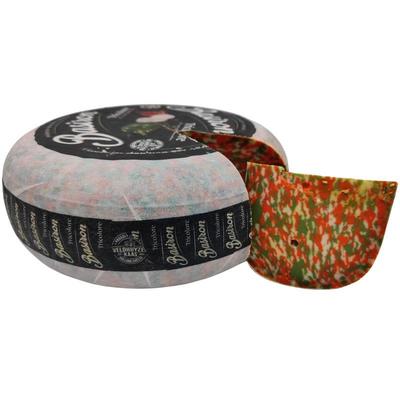 荷兰贝斯隆三色奶酪混合辣椒青椒天然原制奶酪 Basiron Tricolore