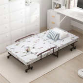 折叠床双人家用午休床简易便携办公室单人午睡床多功能躺椅沙发床