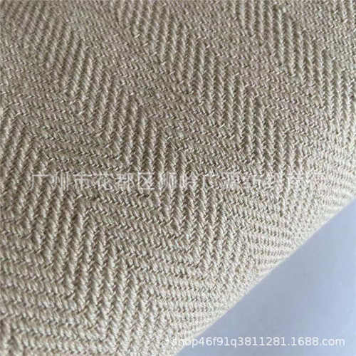 加厚双面人字麻 工矿人字麻棉布 亚麻棉粗纺斜纹布 批发 量大从优