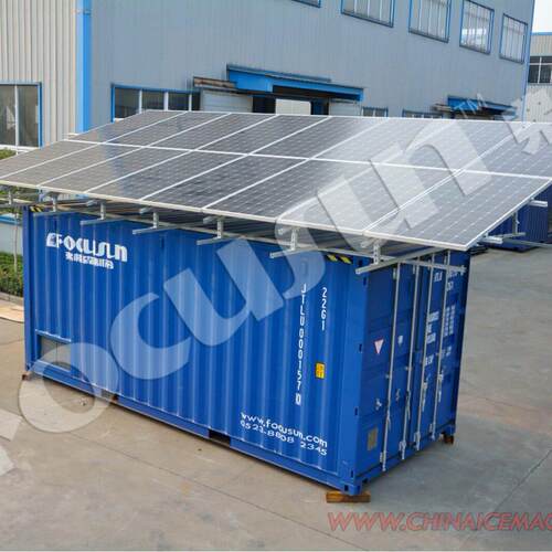 弗格森集装箱式太阳能冷库FIS-19AH，太阳能供电无需市电适用广