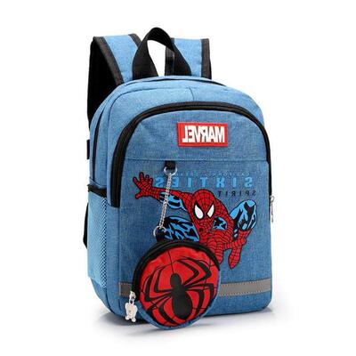 bag Spiderman children boy bookbag for school mini backpack1