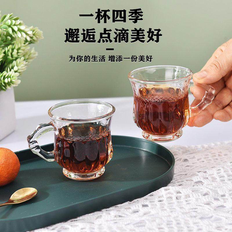 白酒杯二两半带把高颜值啤酒杯玻璃杯简约家用水杯小号复古洋酒杯,餐饮具,白酒杯,淘宝优惠券,粉丝福利购,淘宝优惠卷