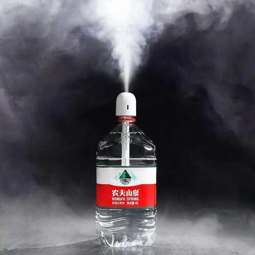 加湿器小型简易家用静音卧室空气车载桶装水1升矿泉水瓶加湿棒