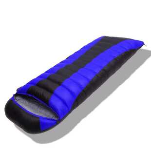 户外羽绒睡袋可拼接双人保暖睡袋户外单人春秋冬季露营专用
