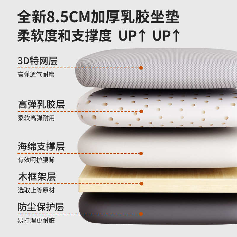 办公椅子舒服久坐靠背会议室职员工作椅家用学习椅书桌凳子电脑椅