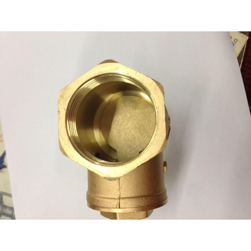 金字塔 黄铜内螺纹卧式止回阀 卧式逆止阀门 硬密封黄铜止回阀