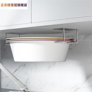 卫生间各种神器脸盆收纳架浴室柜下面盆置物架家居好物台盆下挂架