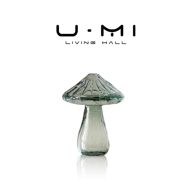 U Mi LIVING · 咕噜 | 复古纹理玻璃迷你小花瓶ins风桌面小摆件