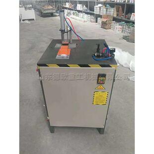 半自动装 铝材T型条气动裁切机 饰条切断机 细木条平面切割机 台式